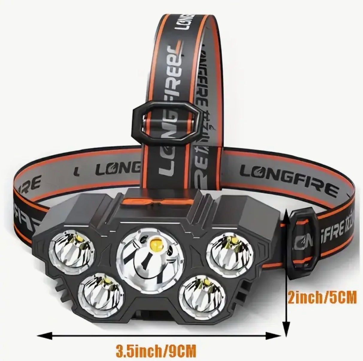 LÁMPARA FRONTAL LED