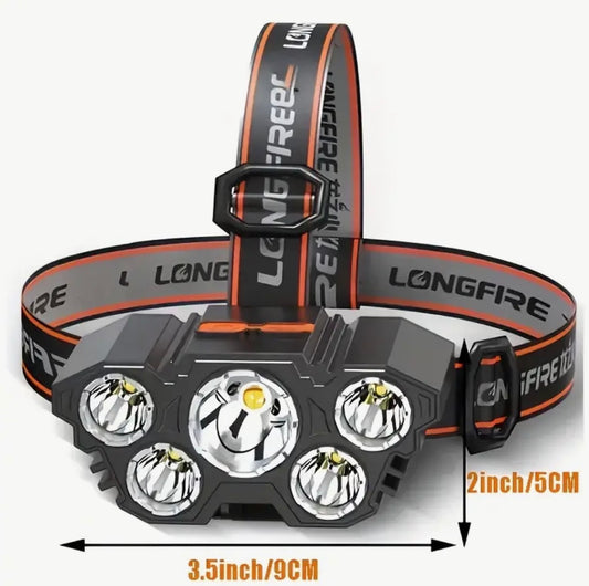 LÁMPARA FRONTAL LED