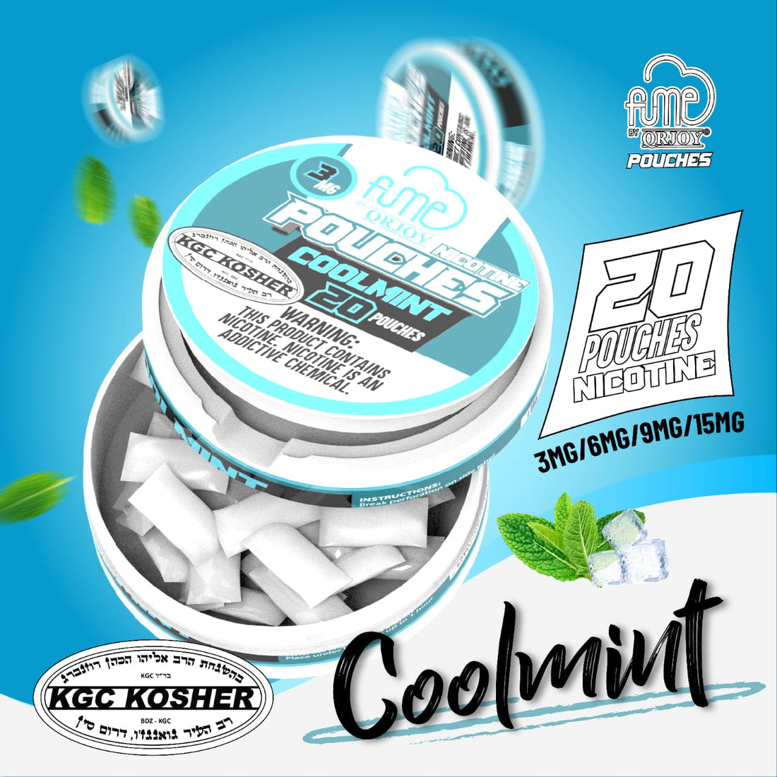 NICOTINE POUCHES 15MG